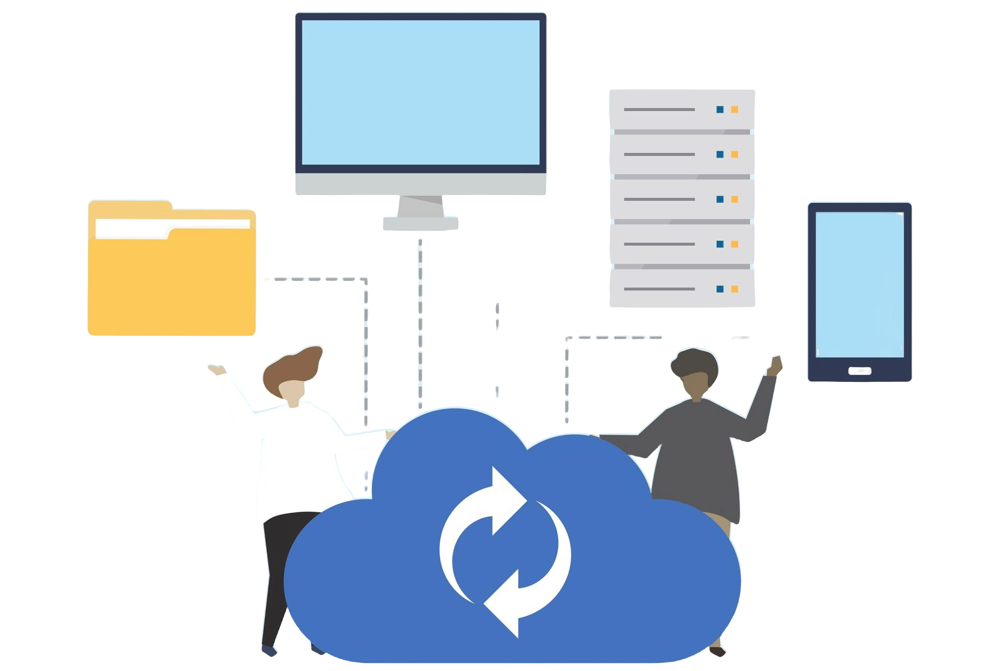 Access all the users and branch locations